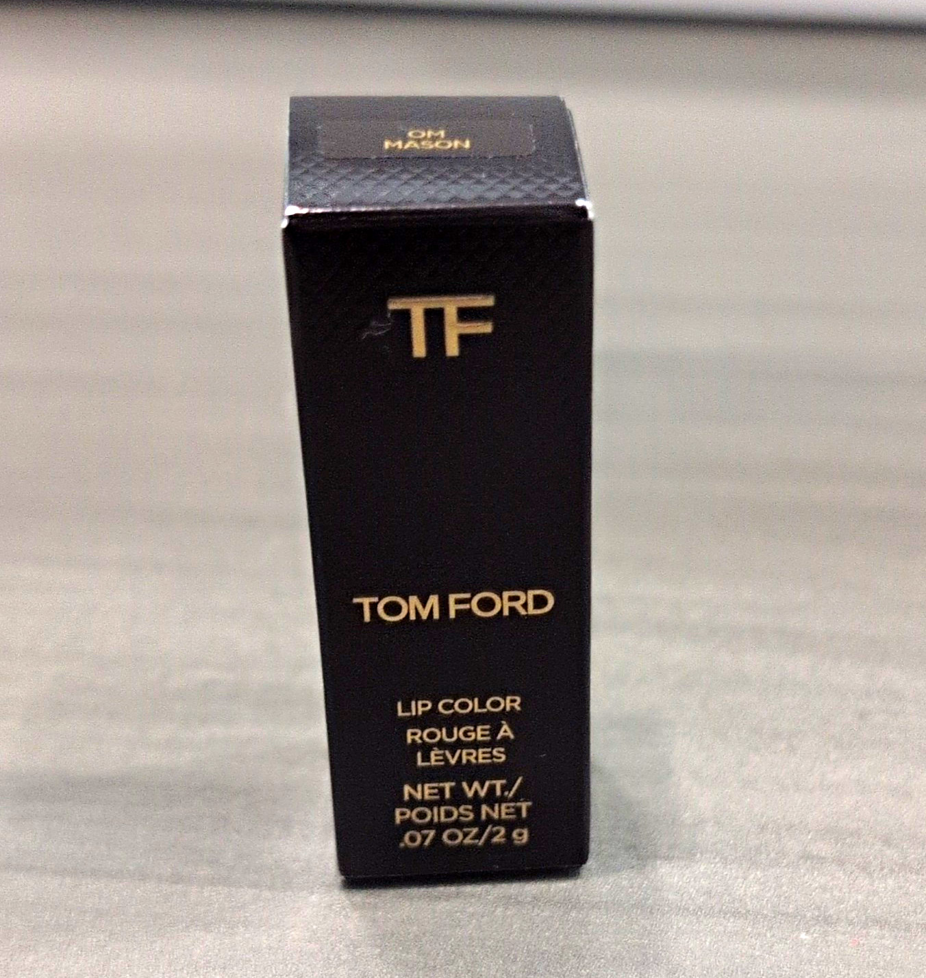 Tom Ford Lip Color Lipstick OM Mason Shade 0.07 oz / 2 g Full Size