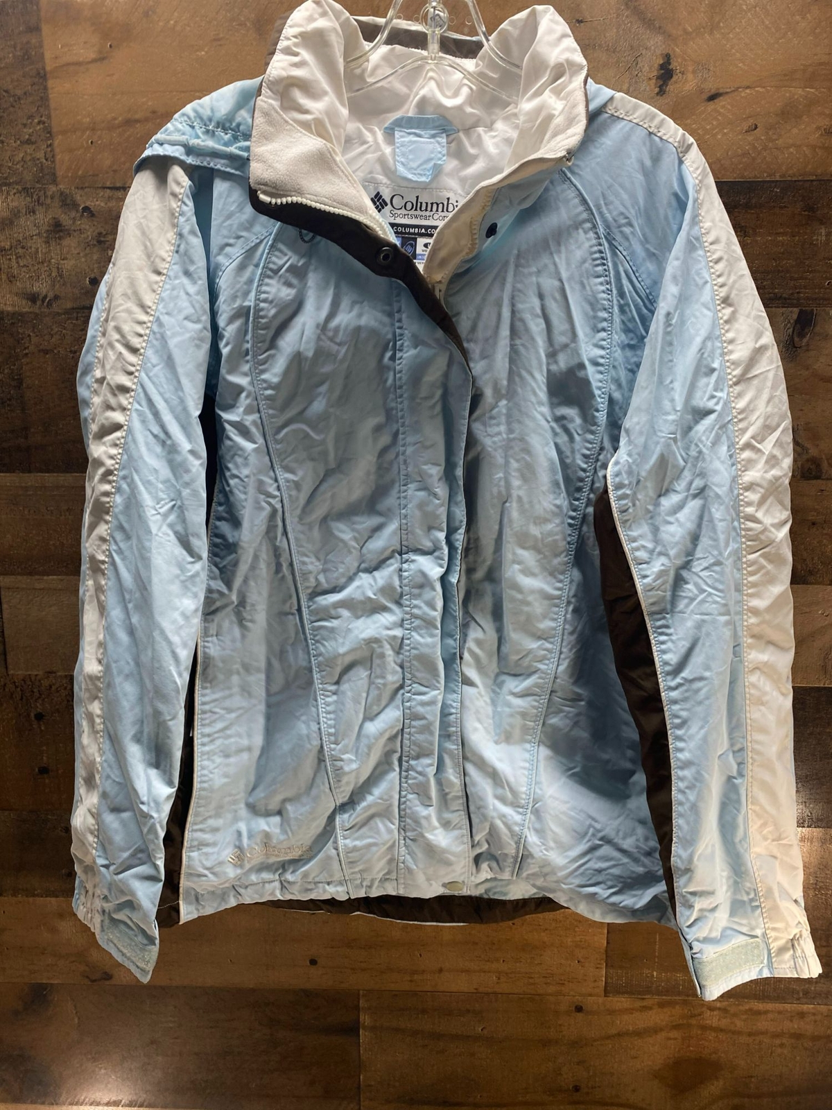 Columbia Core Interchange Women\'s Rain Jacket Size Large
