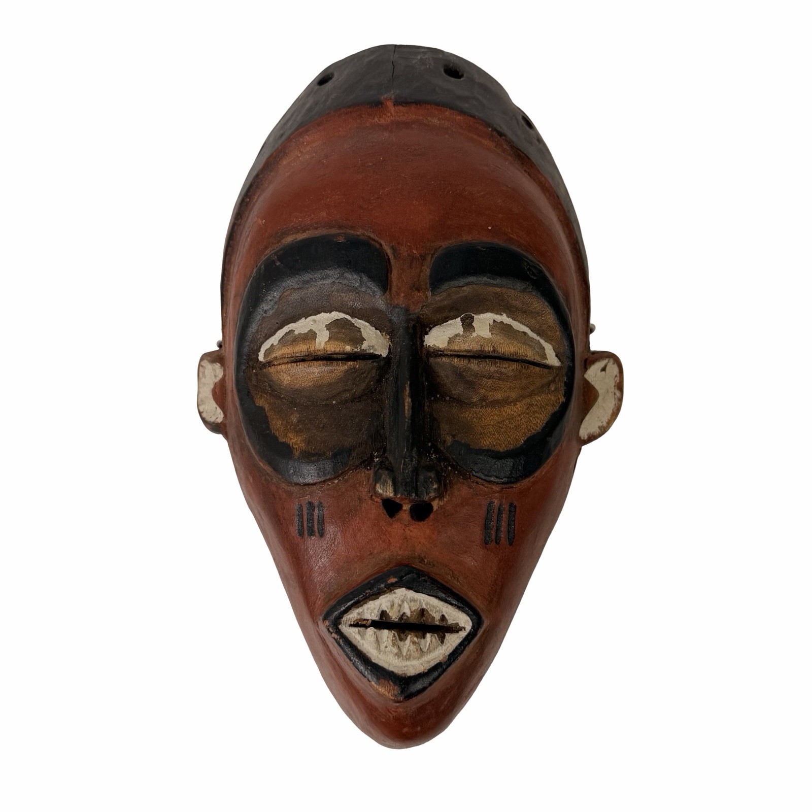 An Authentic African Cihongo Chokwe Mask DR Congo Africa Afrika Afrique 2082a