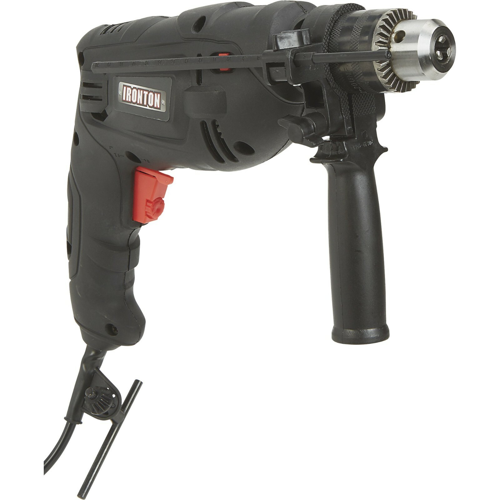 Ironton 1/2in. Hammer Drill - 4.5 Amp, 500 watt 110 Volt 43mm collar-Drill Press