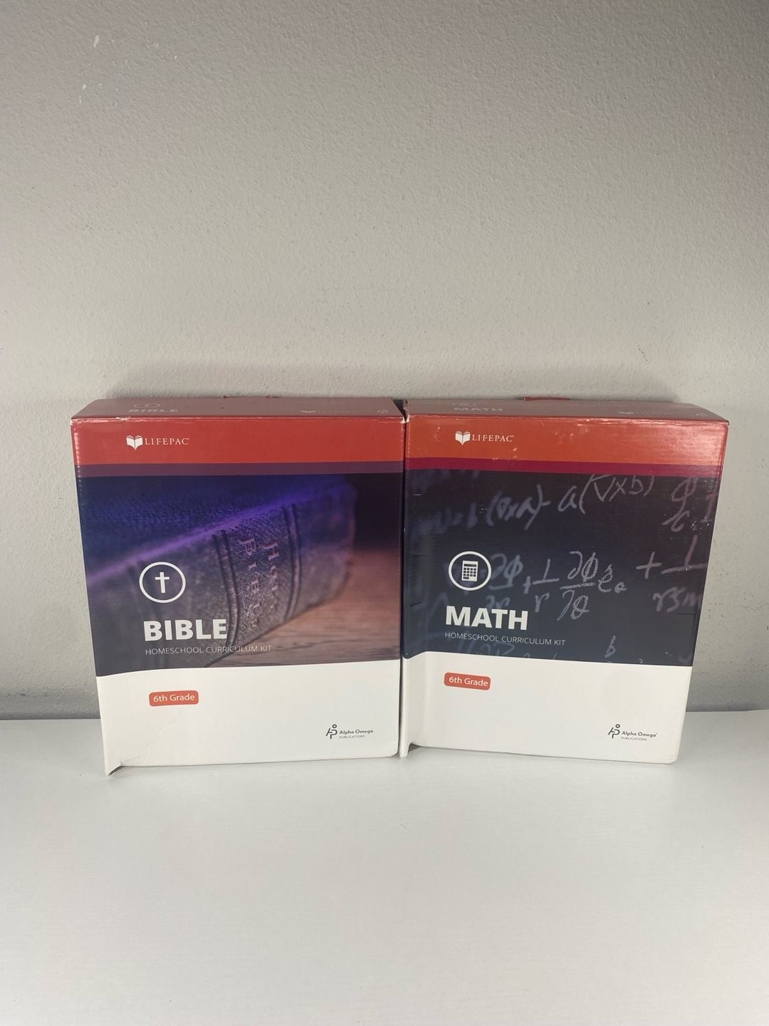 Alpha Omega Lifepac 6th Grade Bible and Math Homeschool Curriculum Kit Set Alpha Omega Lifepac 6th Grade Bible and Math Homeschool Curriculum Kit Set