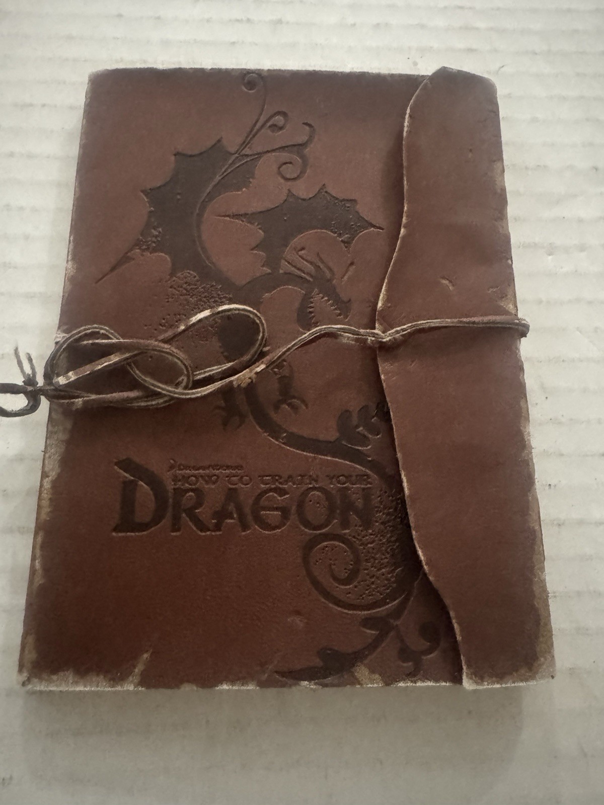 Dreamworks How to Train Your Dragon Crew Only Gift- Leather Journal RARE Dreamworks How to Train Your Dragon Crew Only Gift- Leather Journal RARE