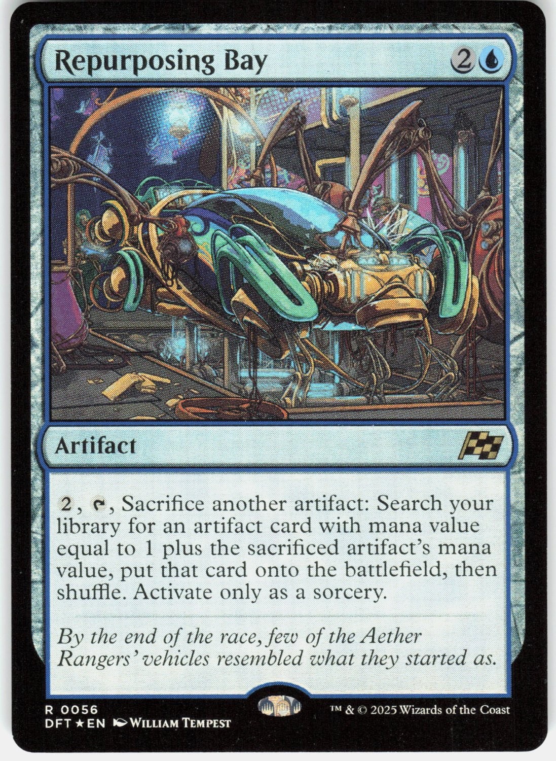 Repurposing Bay - Aetherdrift - #56 - Foil - Near Mint