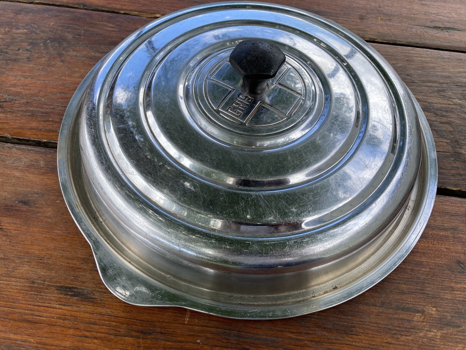 Griswold Steel Skillet Lid For Cast Iron Skillet