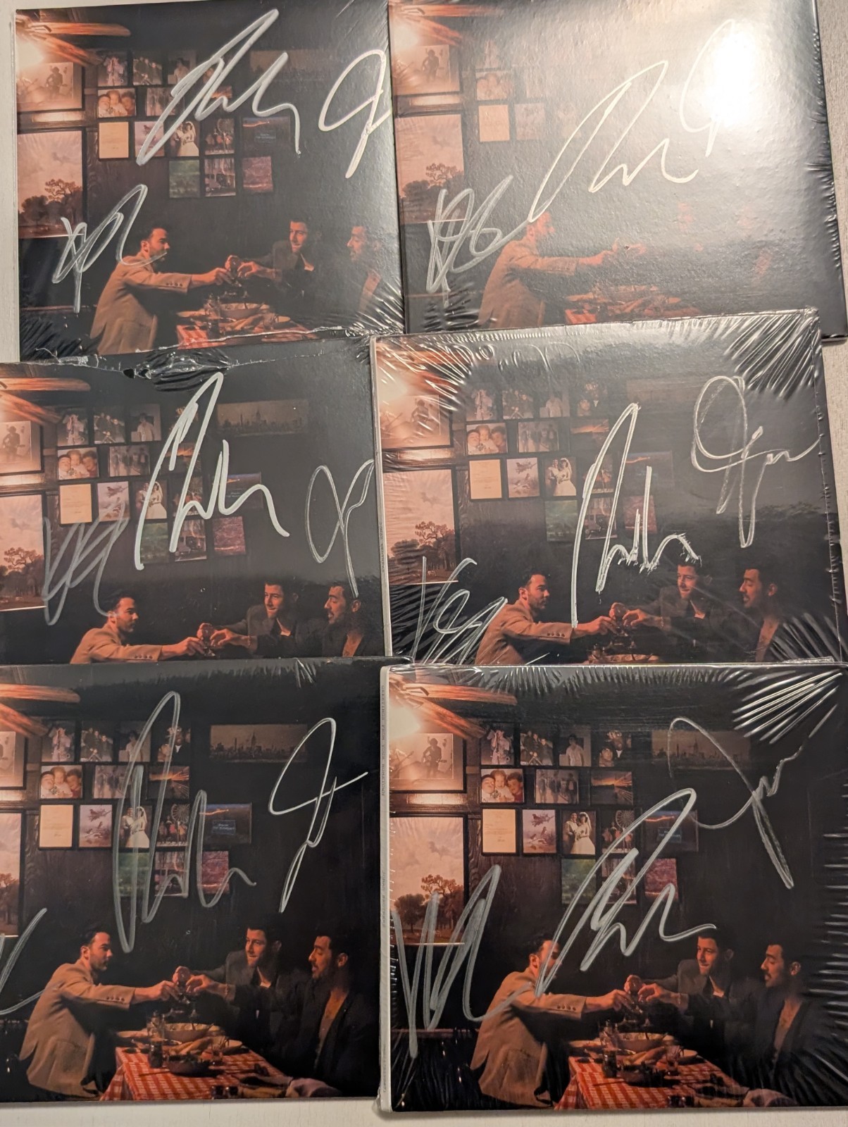 Jonas Brothers Greetings From Your Hometown Signed CD Cover