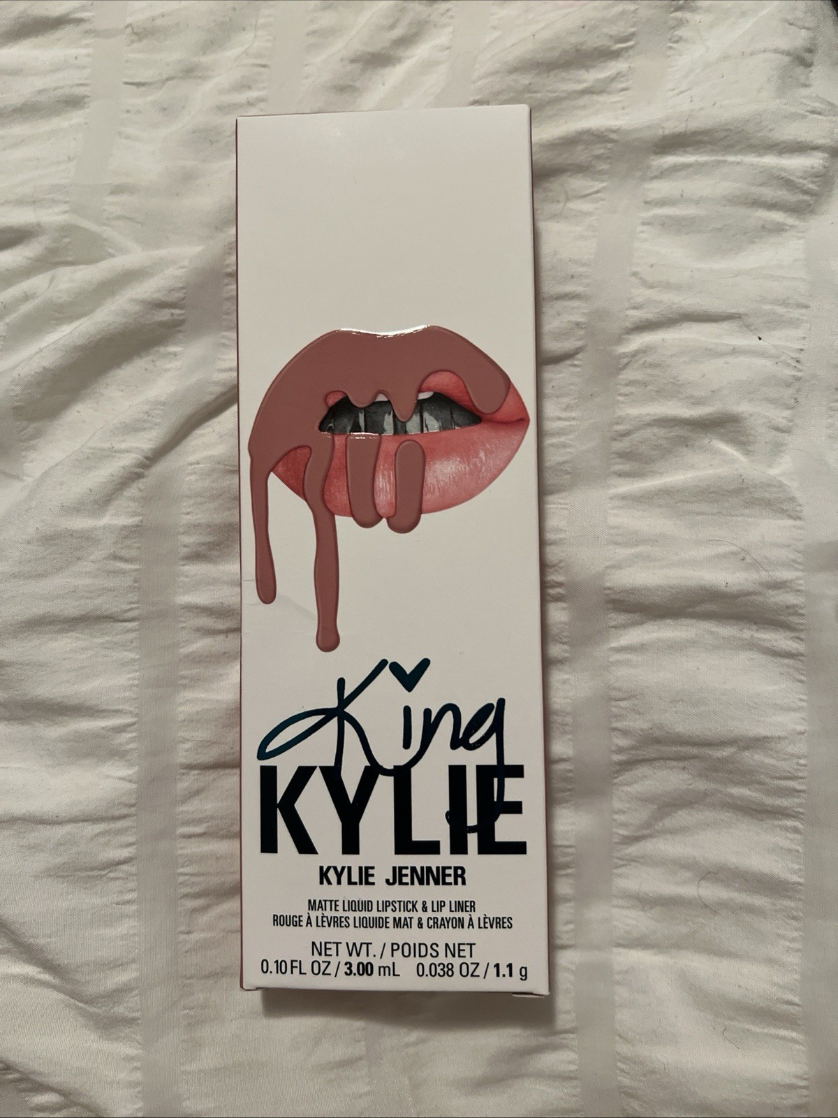 KING Kylie Lip Kit-Lip Duo-Limited Edition-A DECADE- BRAND NEW IN BOX KING Kylie Lip Kit-Lip Duo-Limited Edition-A DECADE- BRAND NEW IN BOX