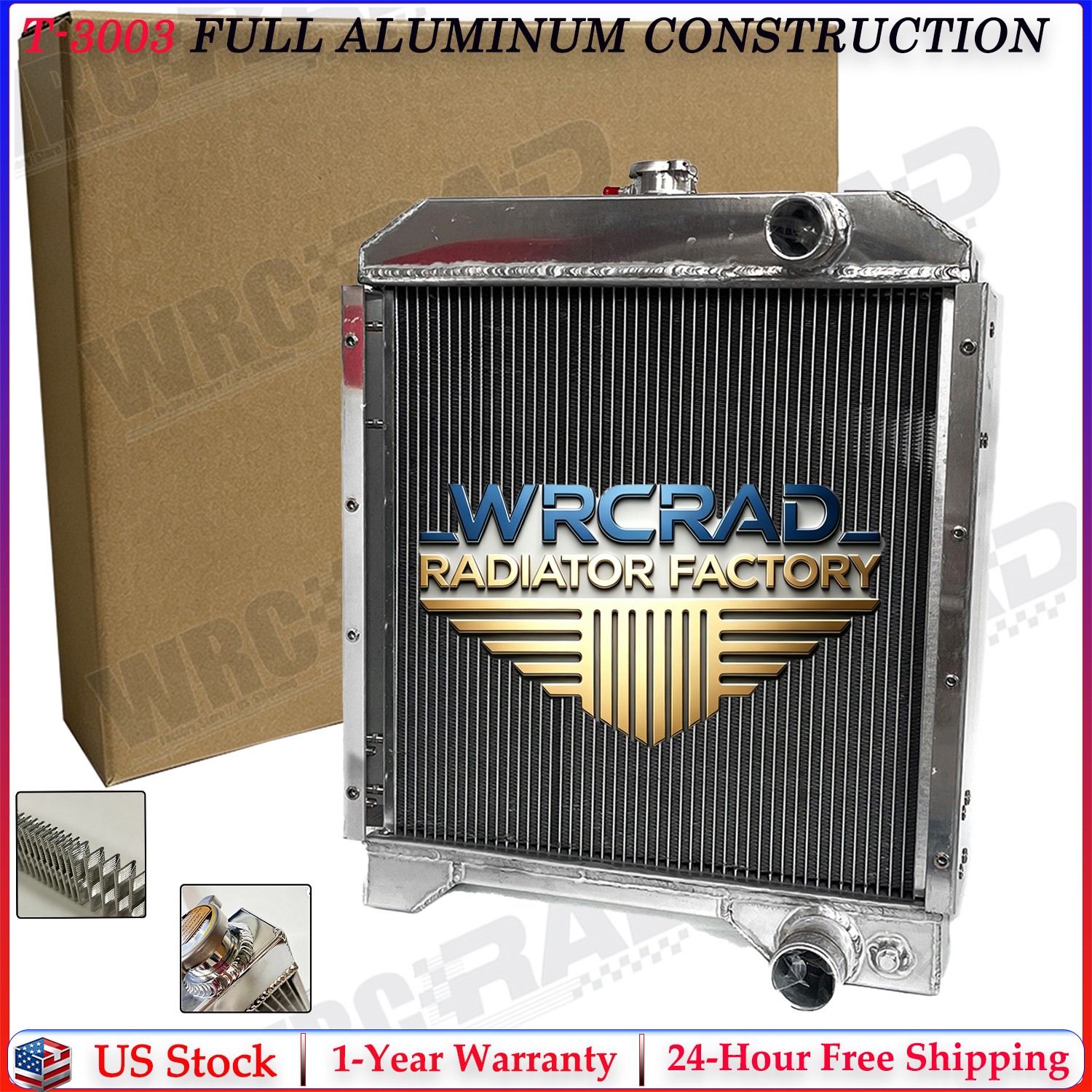 Radiator For Case IH Backhoe 580K 580K-1 580K-11 580K-111 580SK A172038 Super K