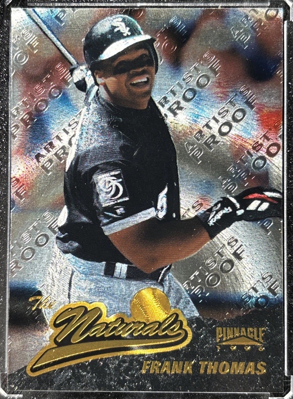 1996 Pinnacle - Starburst Frank Thomas #62 Artist Proof