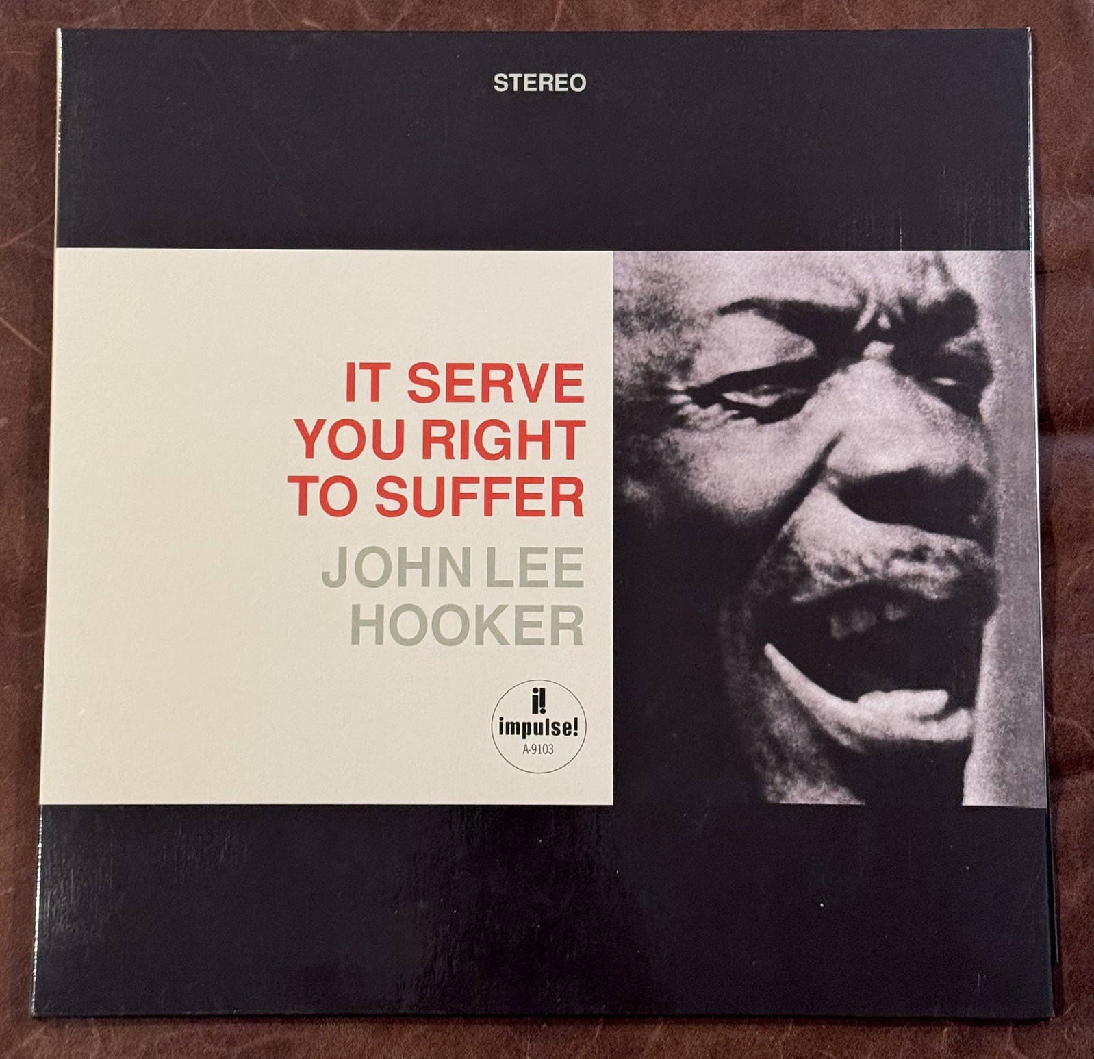 John Lee Hooker - It Serve You Right To Suffer - Vinyl Me Please VMP 2017 LP John Lee Hooker - It Serve You Right To Suffer - Vinyl Me Please VMP 2017 LP