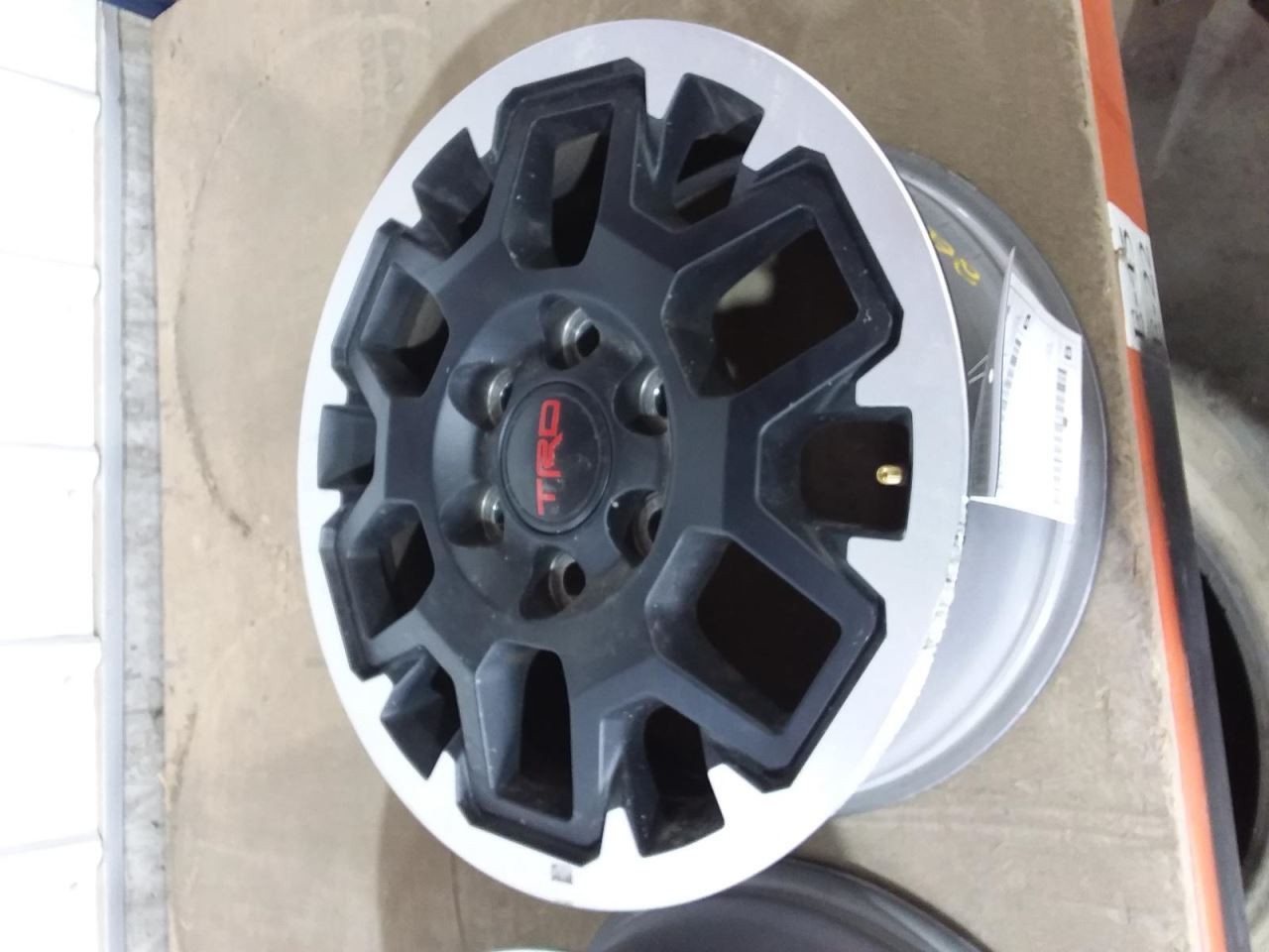Wheel 17x7-1/2 Black Trd Off-road Package Fits 24-25 TACOMA 2156029