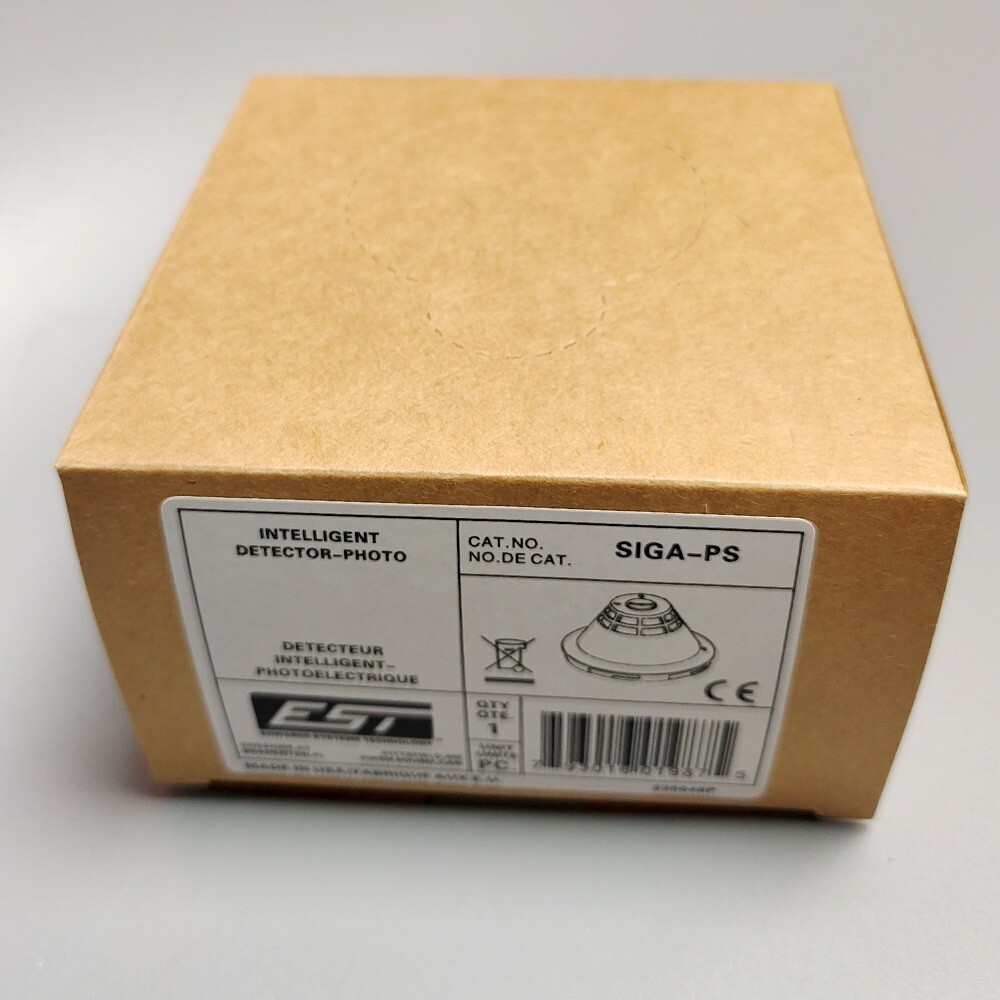 NIB EDWARDS EST SIGA-PS PHOTOELECTRIC DETECTOR SIGA PS FIRE ALARM FAST SHIPPING