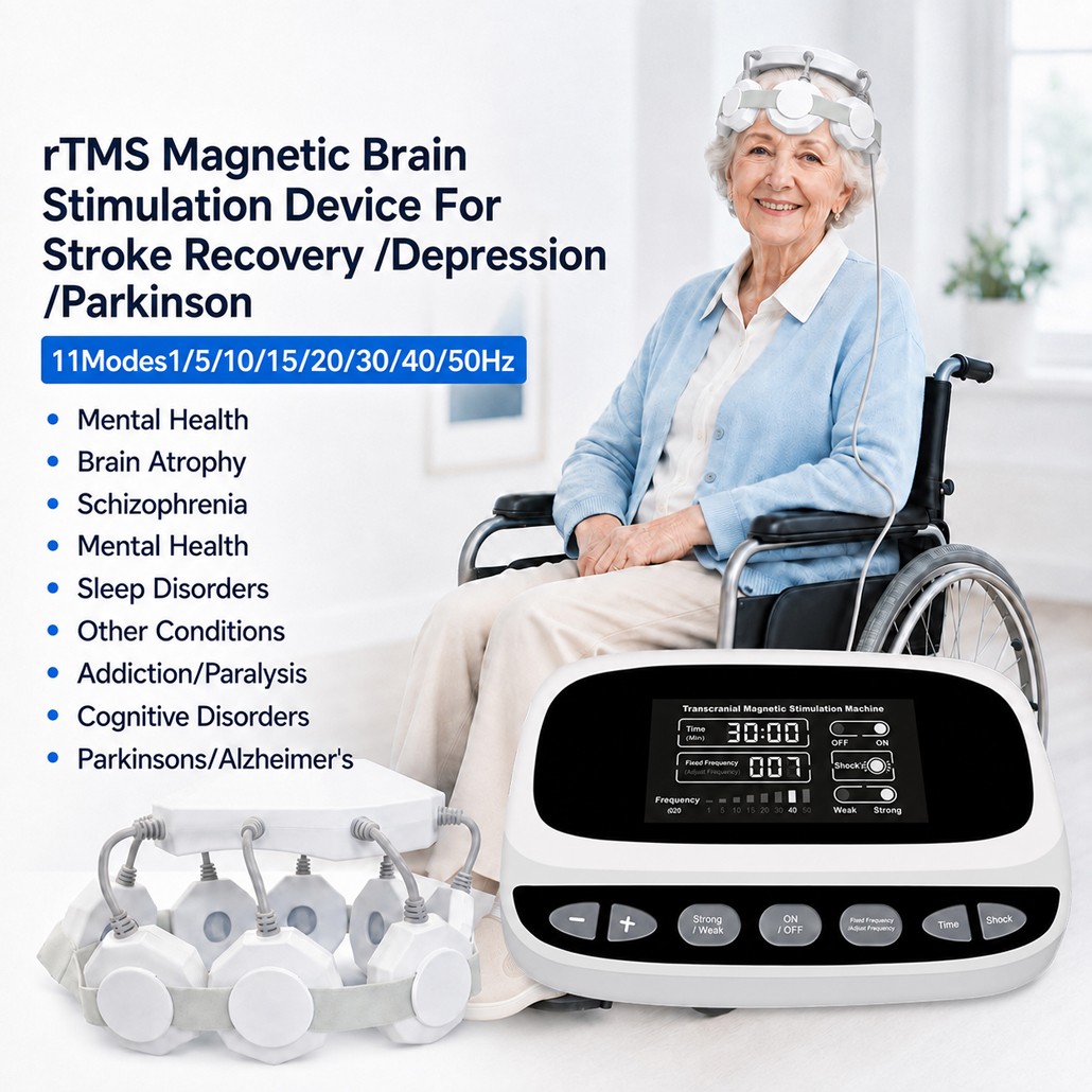 Professional rTMS Transcranial Magnetic Device for Depression Anxiety Insomnia