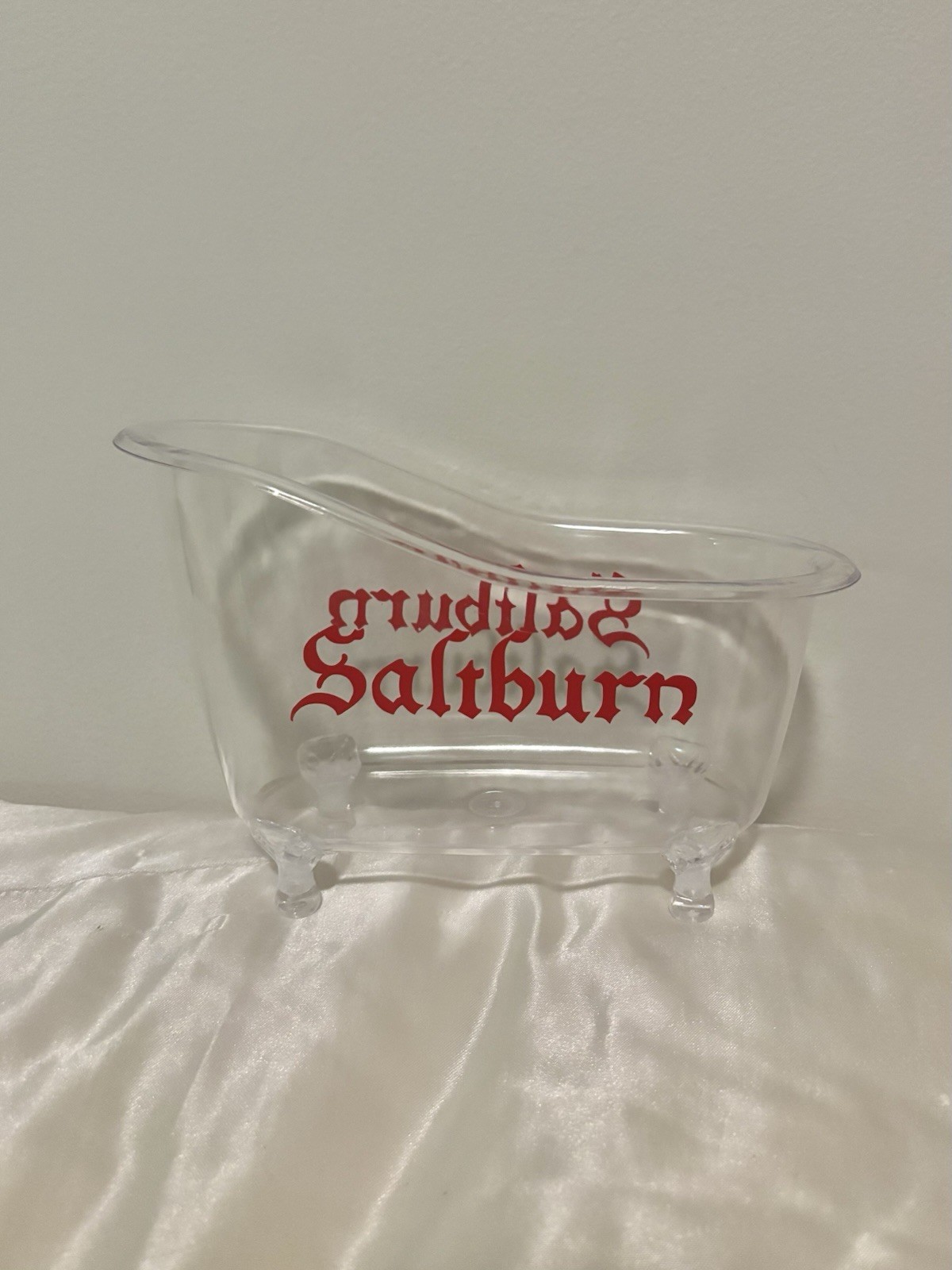 SALTBURN 2023 Movie Promo Alamo Drafthouse Plastic Bathtub SALTBURN 2023 Movie Promo Alamo Drafthouse Plastic Bathtub