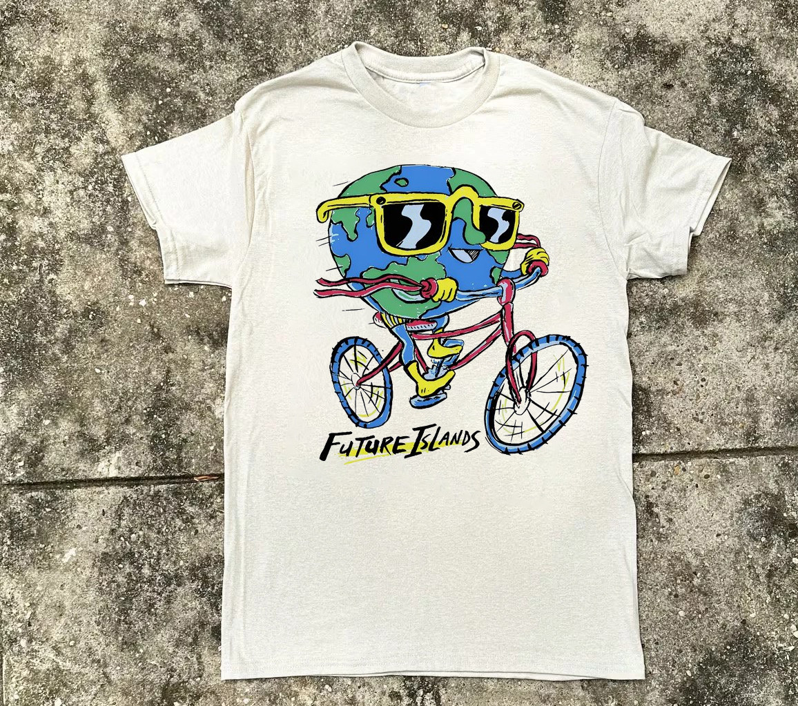 Future Islands White Cotton Shirt Full size S-5XL L220
