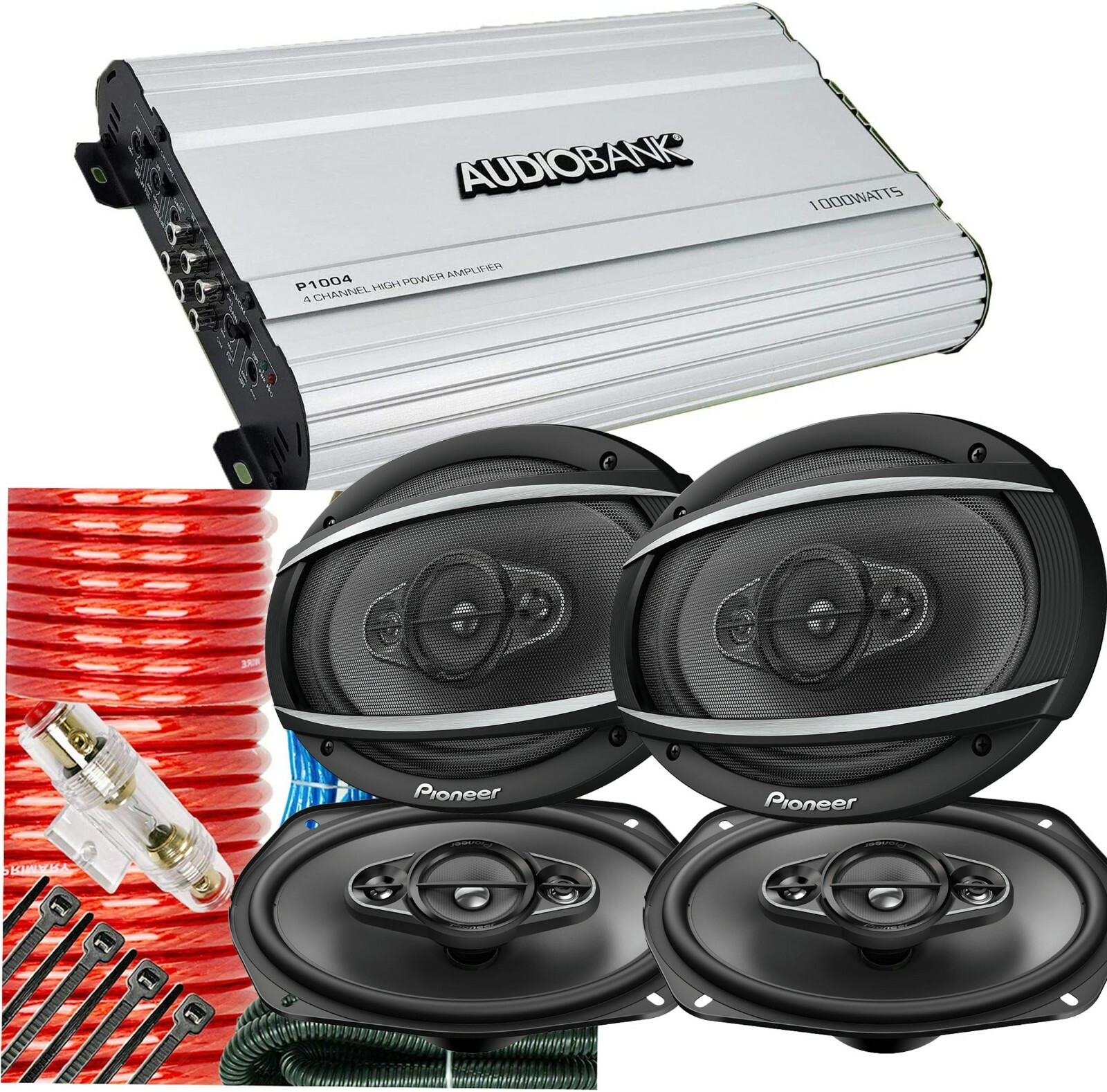 4X Pioneer ELITE  900W 6 x 9\
