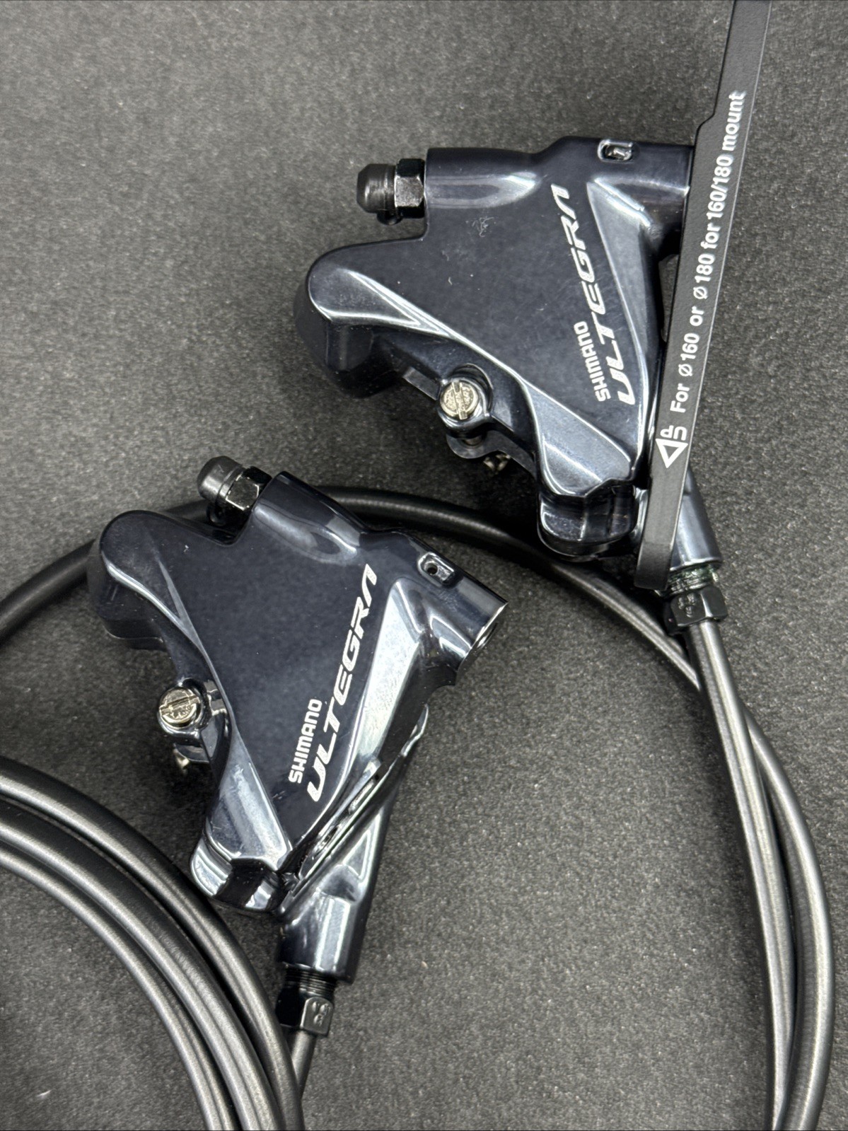 PLEASE READ Shimano ULTEGRA BR-R8070 Hydraulic Flat-Mount Disc Brake Set NEW PLEASE READ Shimano ULTEGRA BR-R8070 Hydraulic Flat-Mount Disc Brake Set NEW