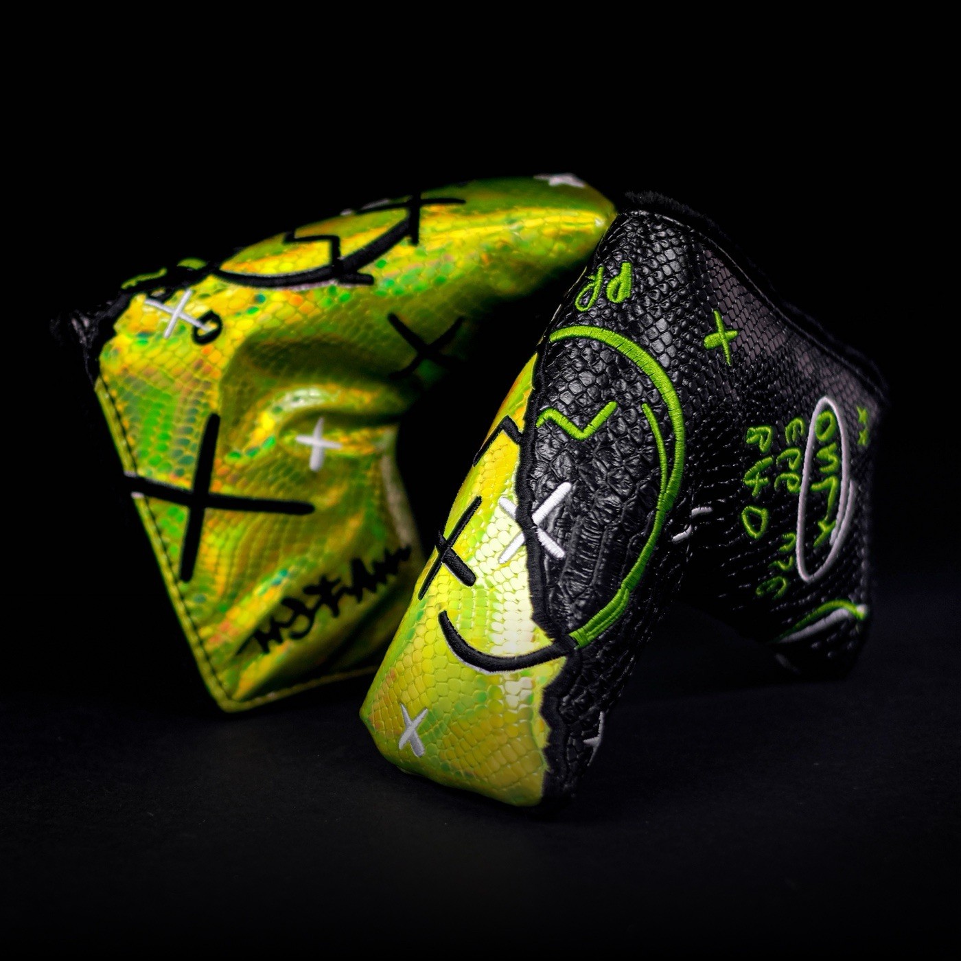 Hatch Golf Walter Two Face XX Rare Pair of Blades Putter Cover
