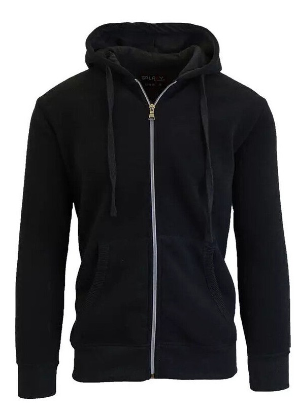 Boy\'s Fleece-Lined Soft Hoodie Zipper Sweater ( ALL SIZES ) NWT 
