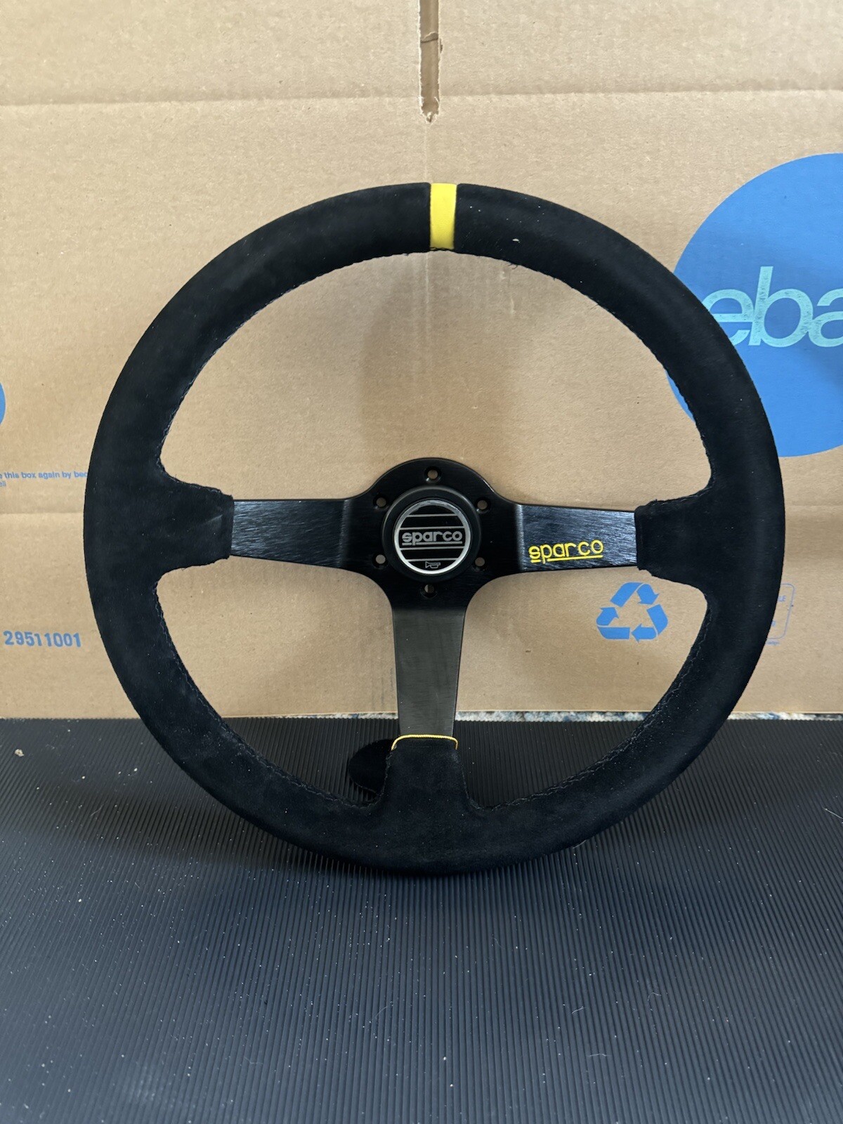 350mm Deep Dish Steering Wheel - Fit 6 hole Hub Like Vertex Nardi NRG Grip 350mm Deep Dish Steering Wheel - Fit 6 hole Hub Like Vertex Nardi NRG Grip