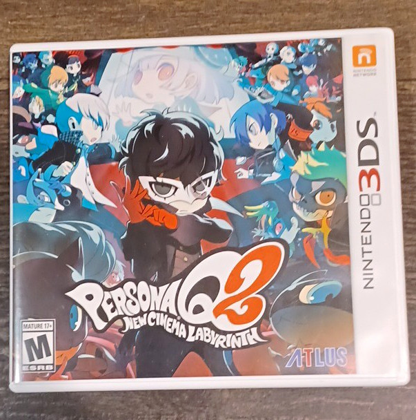 Persona Q2: New Cinema Labyrinth (Nintendo 3DS) Complete in Box wManual