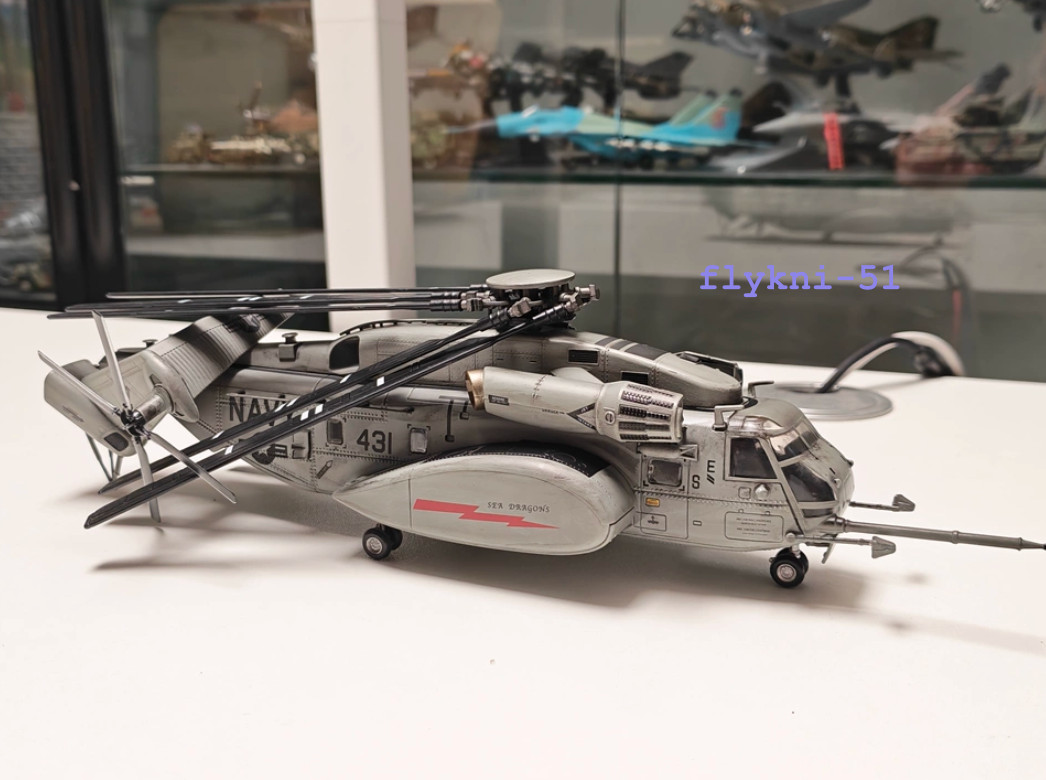 1/72 WLTK MH-53E Sea Dragon U.S. Navy Helicopter Diecast Finished Aircraft Model