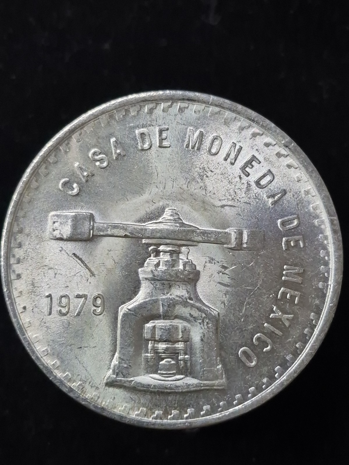 1979Mo Mexico 1 Onza Troy Ley .925 UNC 1979Mo Mexico 1 Onza Troy Ley .925 UNC