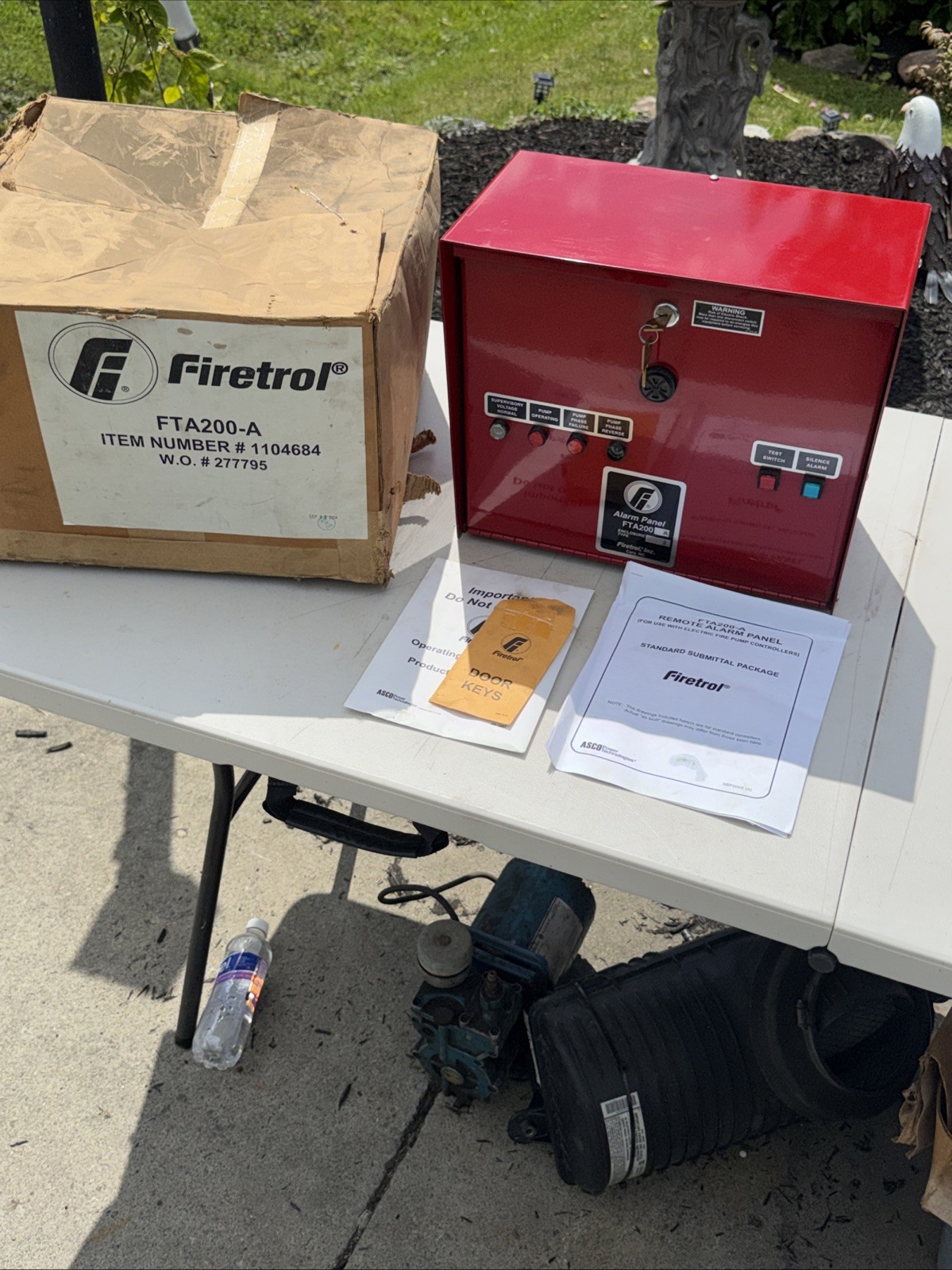 NEW NOS FIRETROL FTA200A FIRE ALARM PANEL PUMP CONTROLLER WITH TYPE 2 ENCLOSURE