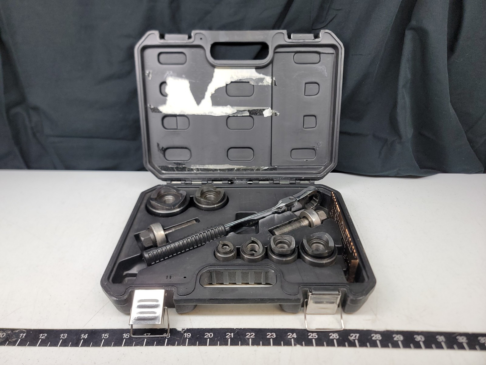 Southwire Electrician\'s Tools Max Punch Ratchet Set Tool Kit in Case