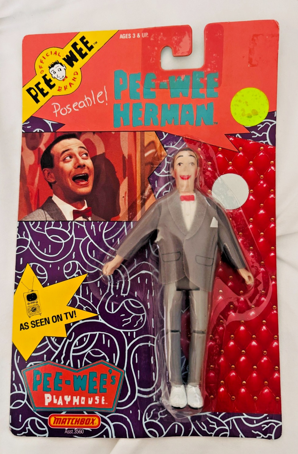 Pee-Wee Herman figure Pee-Wee’s Playhouse 1988   NEW in BOX