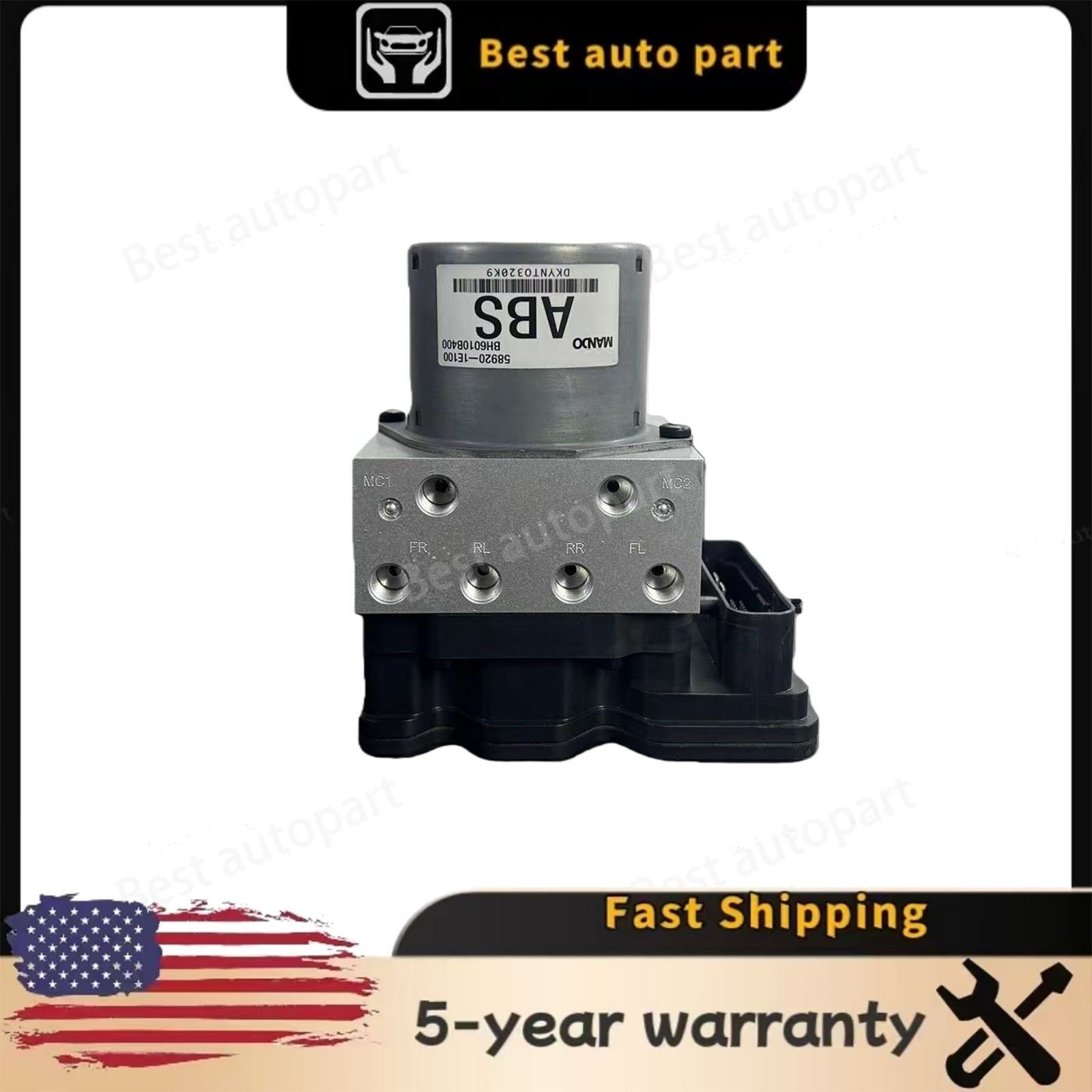 New 58920-1E100 Abs Module Assembly Replace For 2010 Kia Rio & Rio5 1.6L