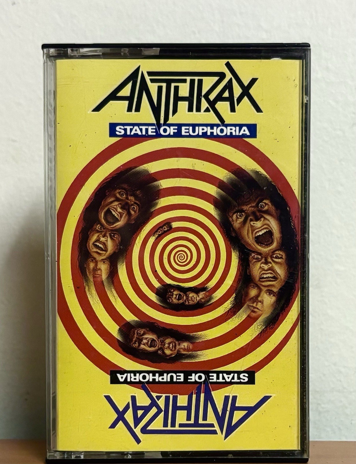 State of Euphoria [PA] by Anthrax (Cassette, Jun-1990, Island Records)