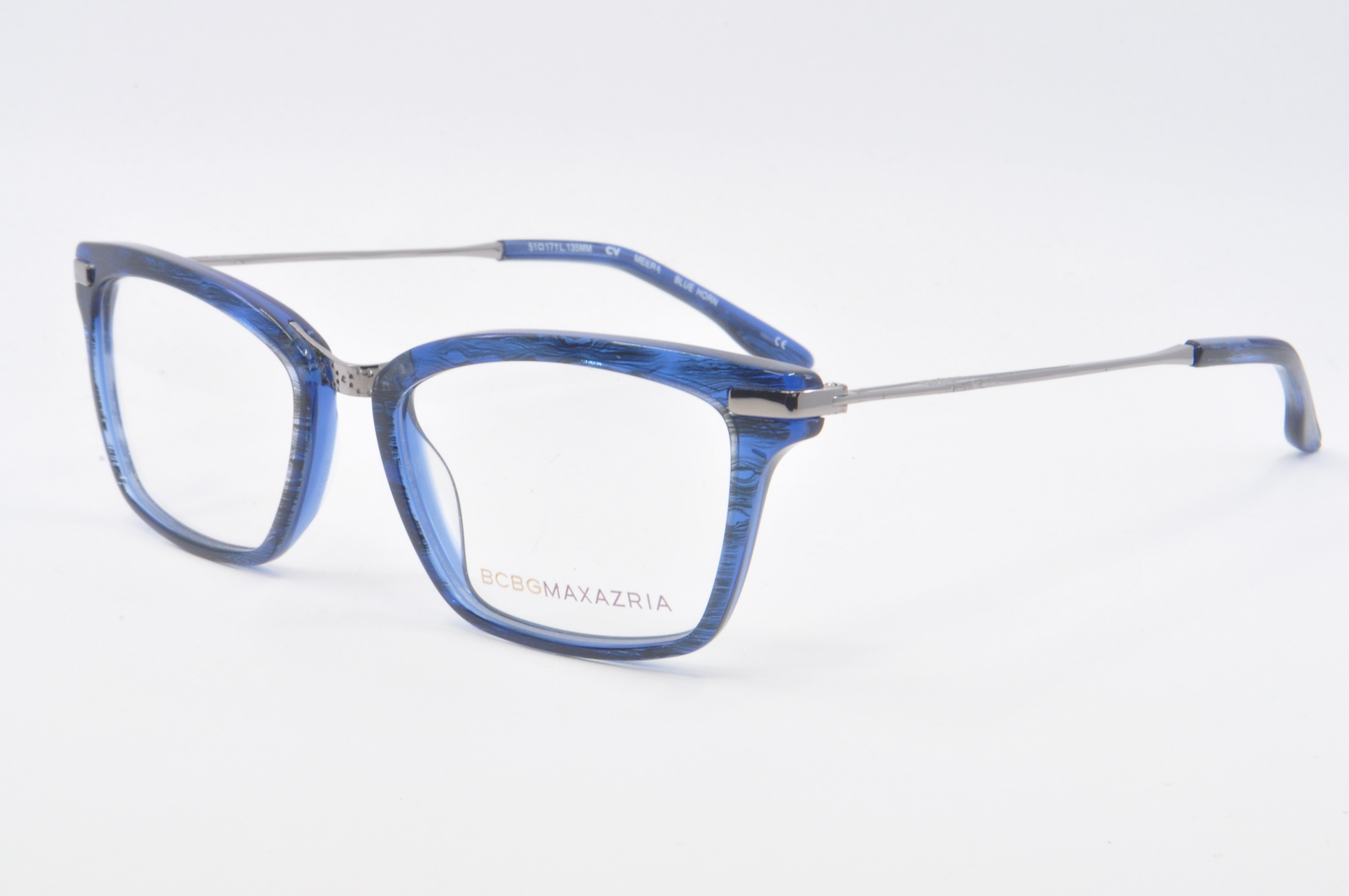Bcbgmaxazria Eyeglasses MEERA Blue Horn, Size 51-17-135
