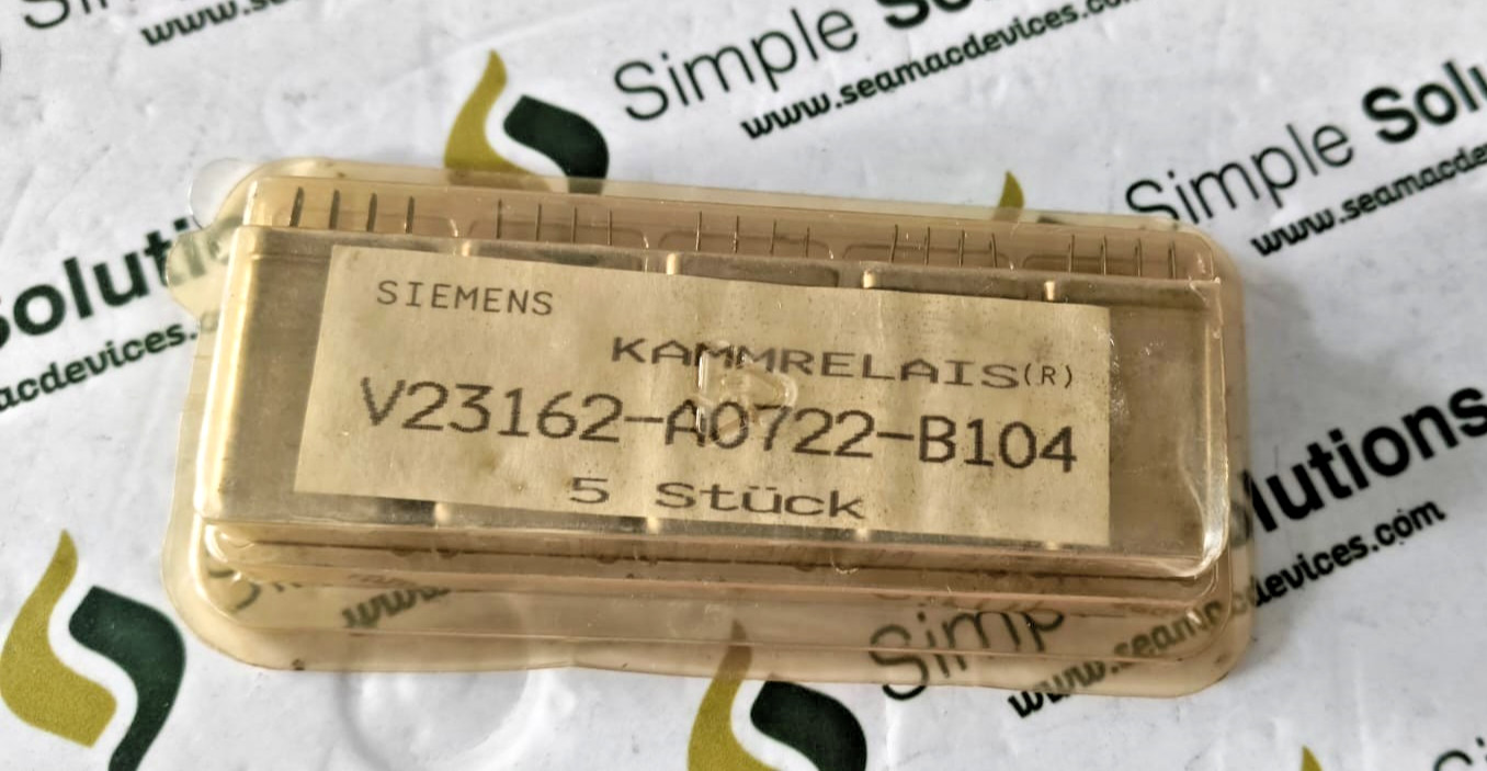 5PCS LOT- Siemens V23162-A0722-B104 General Purpose Relays- NEW 5PCS LOT- Siemens V23162-A0722-B104 General Purpose Relays- NEW