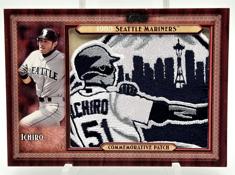Ichiro Suzuki 2011 Topps TLMP-IS Throwback MLB Official Retirement Patch READ **