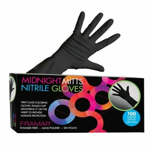 FRAMAR Midnight Mitts Nitile Gloves Size Medium FRAMAR Midnight Mitts Nitile Gloves Size Medium
