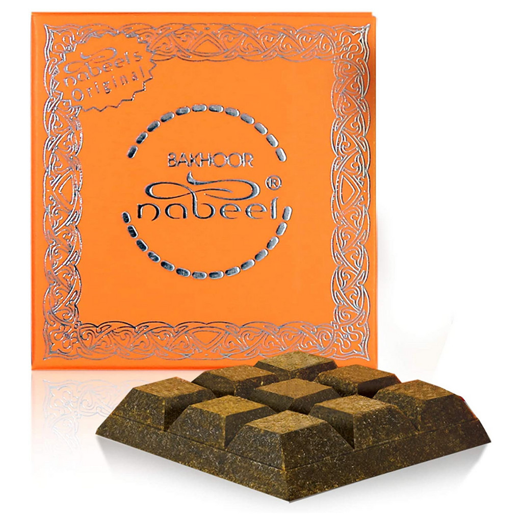 Nabeel Bakhoor 40gm Incense Bukhoor Squares Mamoul Incense