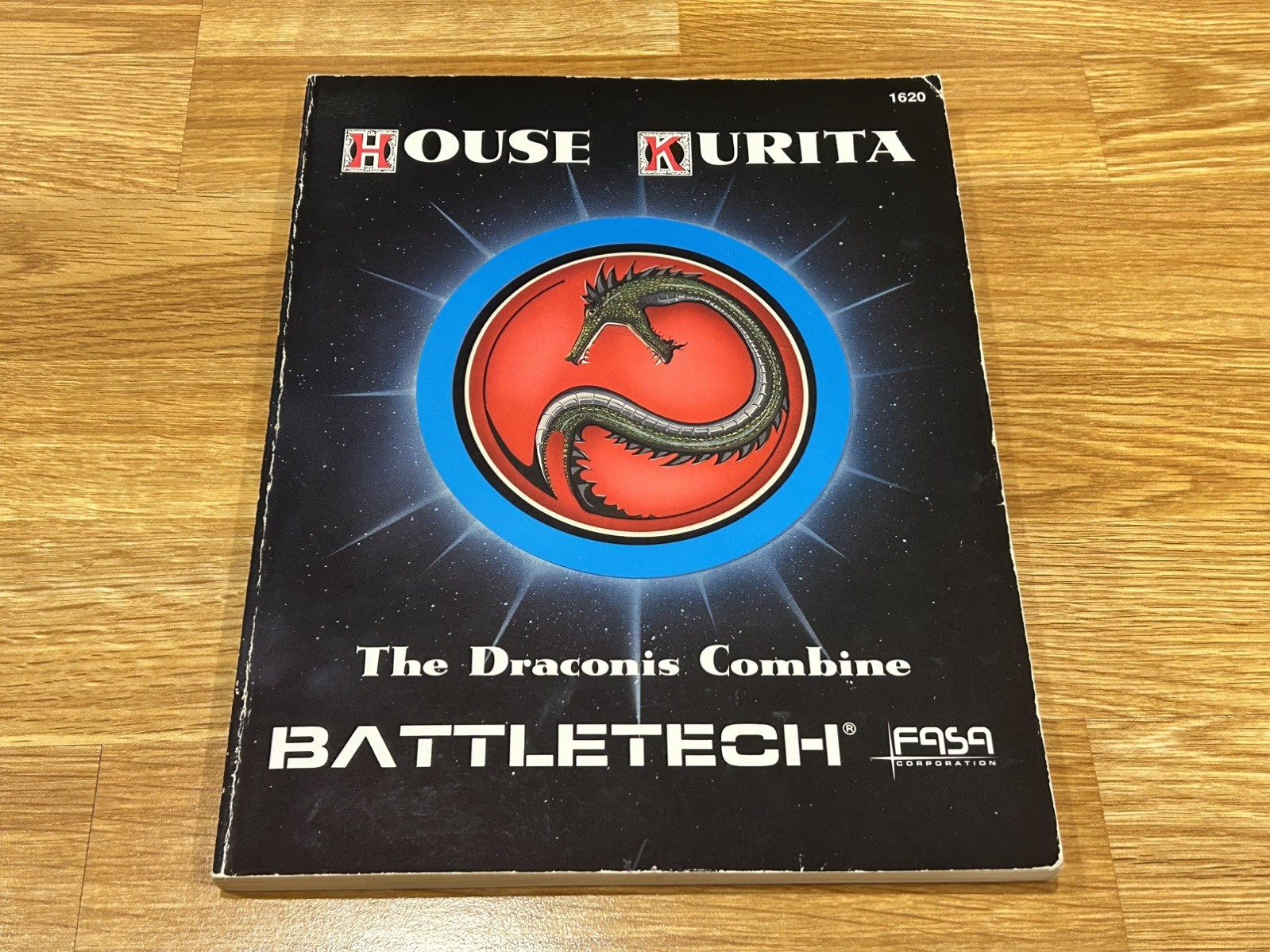 FASA Battletech 1620 House Kurita The Draconis Combine Sourcebook (1987) w/ Map
