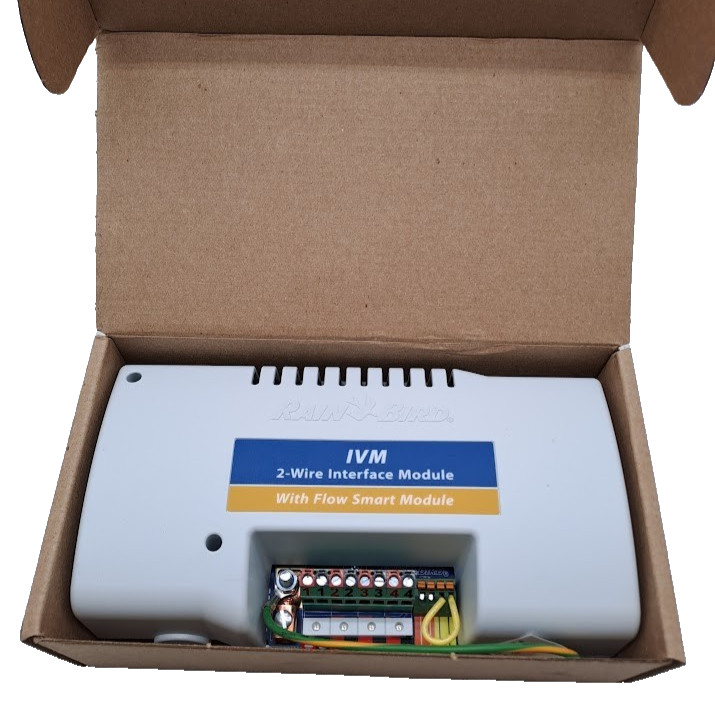 RAIN BIRD IVM 2-WIRE INTERFACE MODULE WITH FLOW SMART MODULE RAIN BIRD IVM 2-WIRE INTERFACE MODULE WITH FLOW SMART MODULE