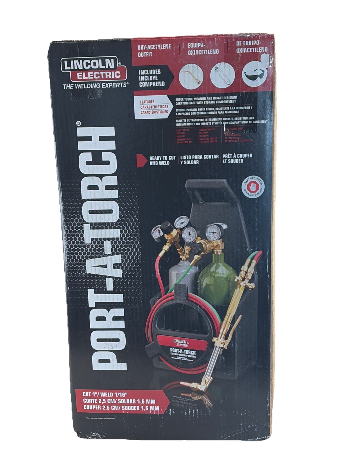 Lincoln Electric KH990 Port-A-Torch Kit Portable Oxy Acetylene Outfit