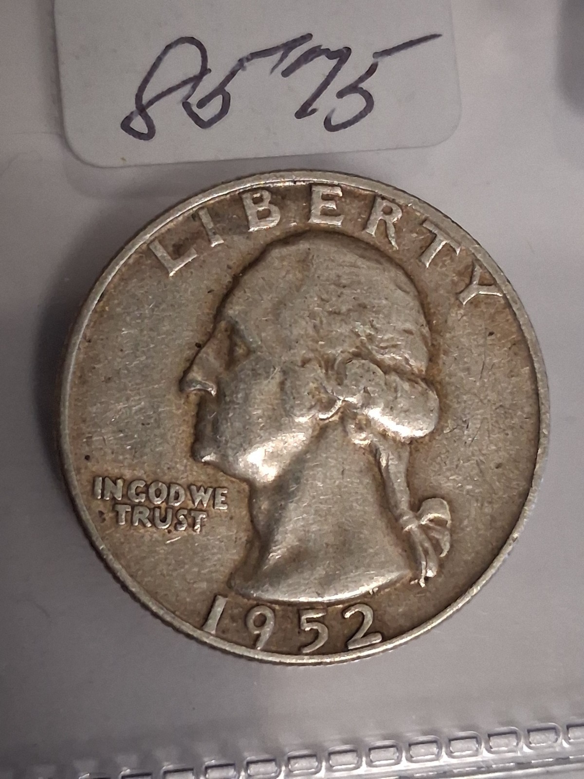 1952 D WASHINGTON QUARTER