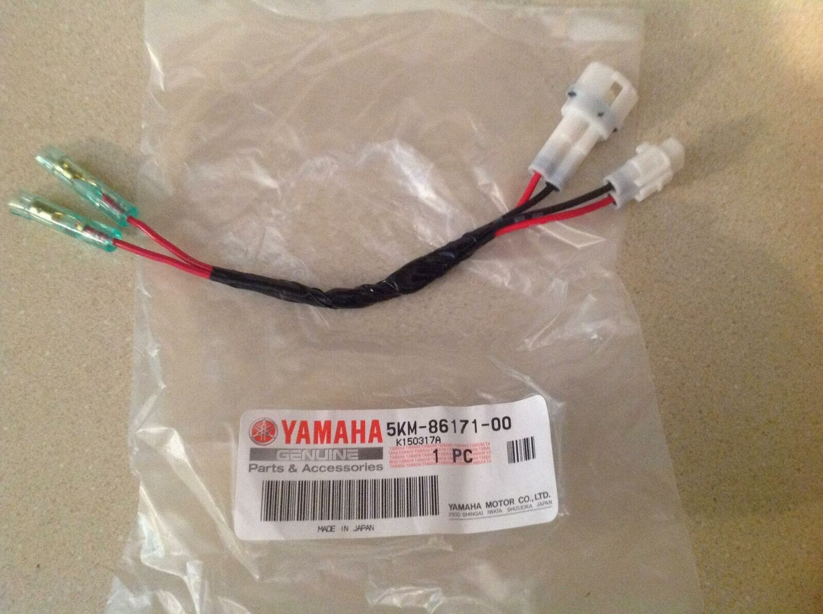 Yamaha Wire Lead 1 OEM Genuine 5KM-86171-00-00 - Fast Shipping