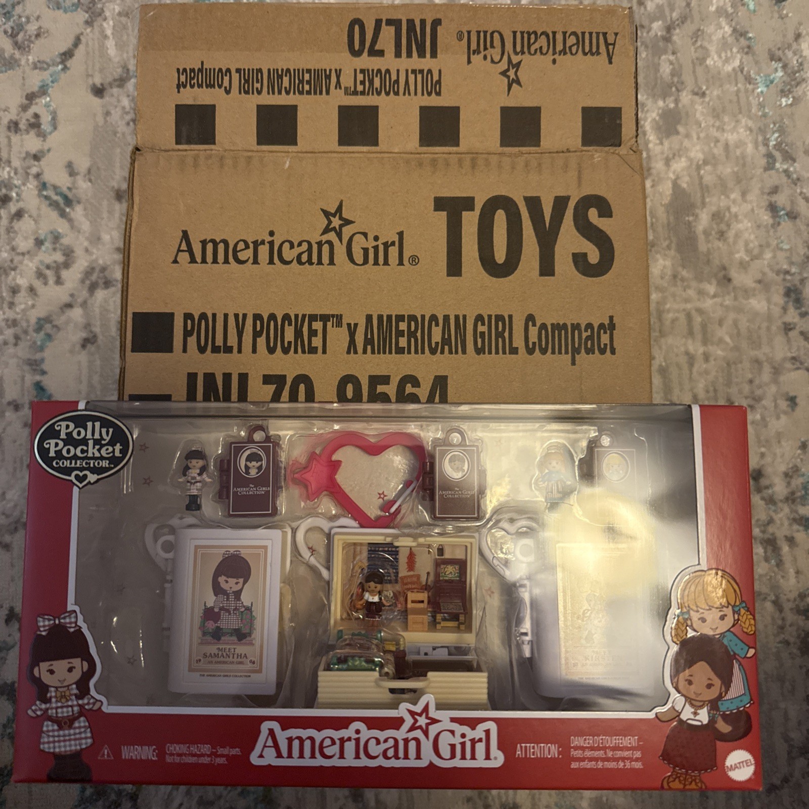 New Mattel American Girl X Polly Pocket 2026 Kirsten Samantha Josefina In Hand