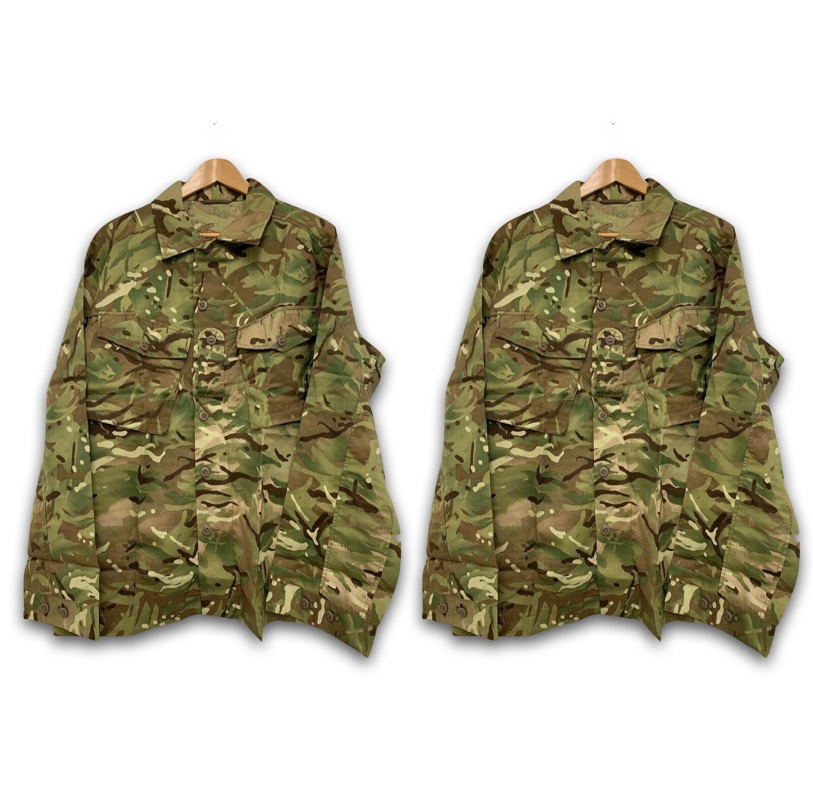 95 TROPICAL SHIRT - Sizes , PACK OF 2 combat Jackets , British Army , NEW 95 TROPICAL SHIRT - Sizes , PACK OF 2 combat Jackets , British Army , NEW