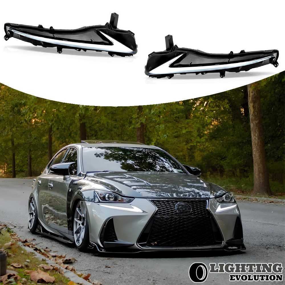 For Lexus IS250 IS350 IS200t IS300 2017-2019 2020 W/BULE Daytime Running Light For Lexus IS250 IS350 IS200t IS300 2017-2019 2020 W/BULE Daytime Running Light