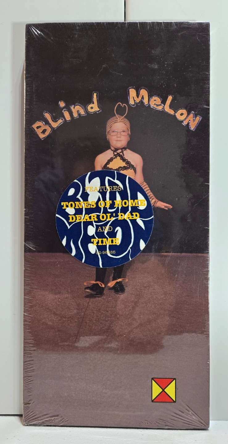 RARE Blind Melon self title CD longbox STILL SEALED w/Promo sticker No Rain RARE Blind Melon self title CD longbox STILL SEALED w/Promo sticker No Rain