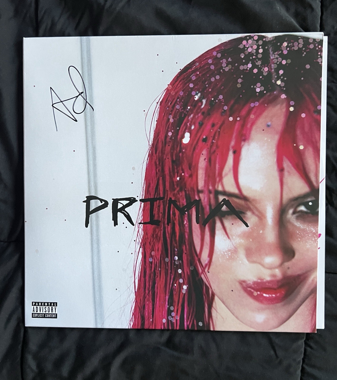 ADÉLA Prima LP ADELA HAND SIGNED COVER Pink Colored Debut Vinyl ADÉLA Prima LP ADELA HAND SIGNED COVER Pink Colored Debut Vinyl