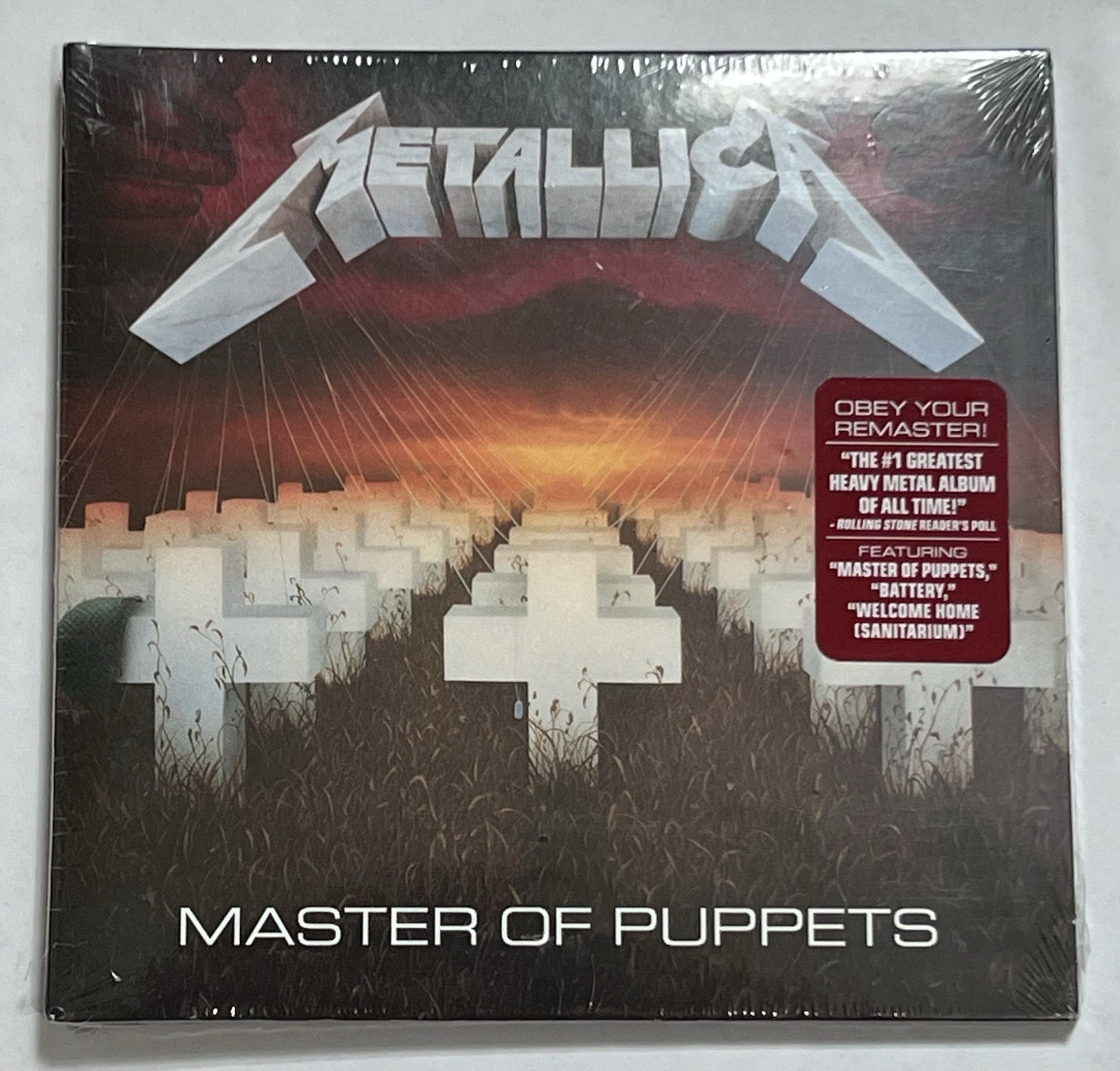 Metallica Master Of Puppets 2017 Remastered Factory Sealed 🔥 Metallica Master Of Puppets 2017 Remastered Factory Sealed 🔥