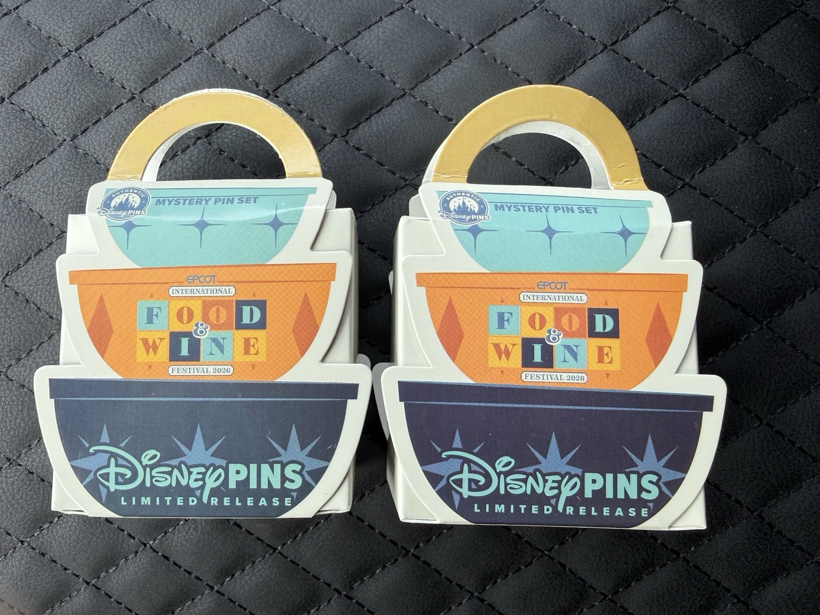 Disney Parks Trading Pins Food & Wine 2 Pin Mystery Box Limited Edition Lot Of 2 Disney Parks Trading Pins Food & Wine 2 Pin Mystery Box Limited Edition Lot Of 2