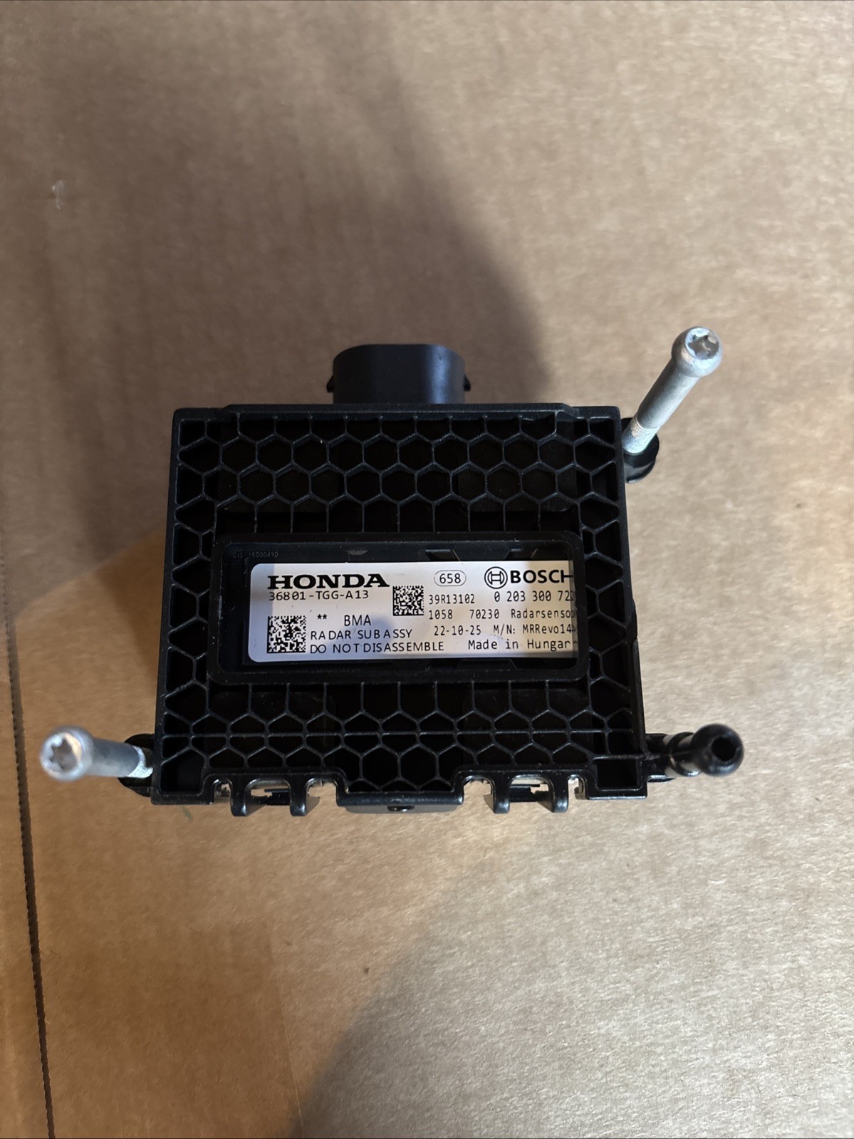 Bosch 36801-TGG-A13 2016-2021 Honda Civic ADAS