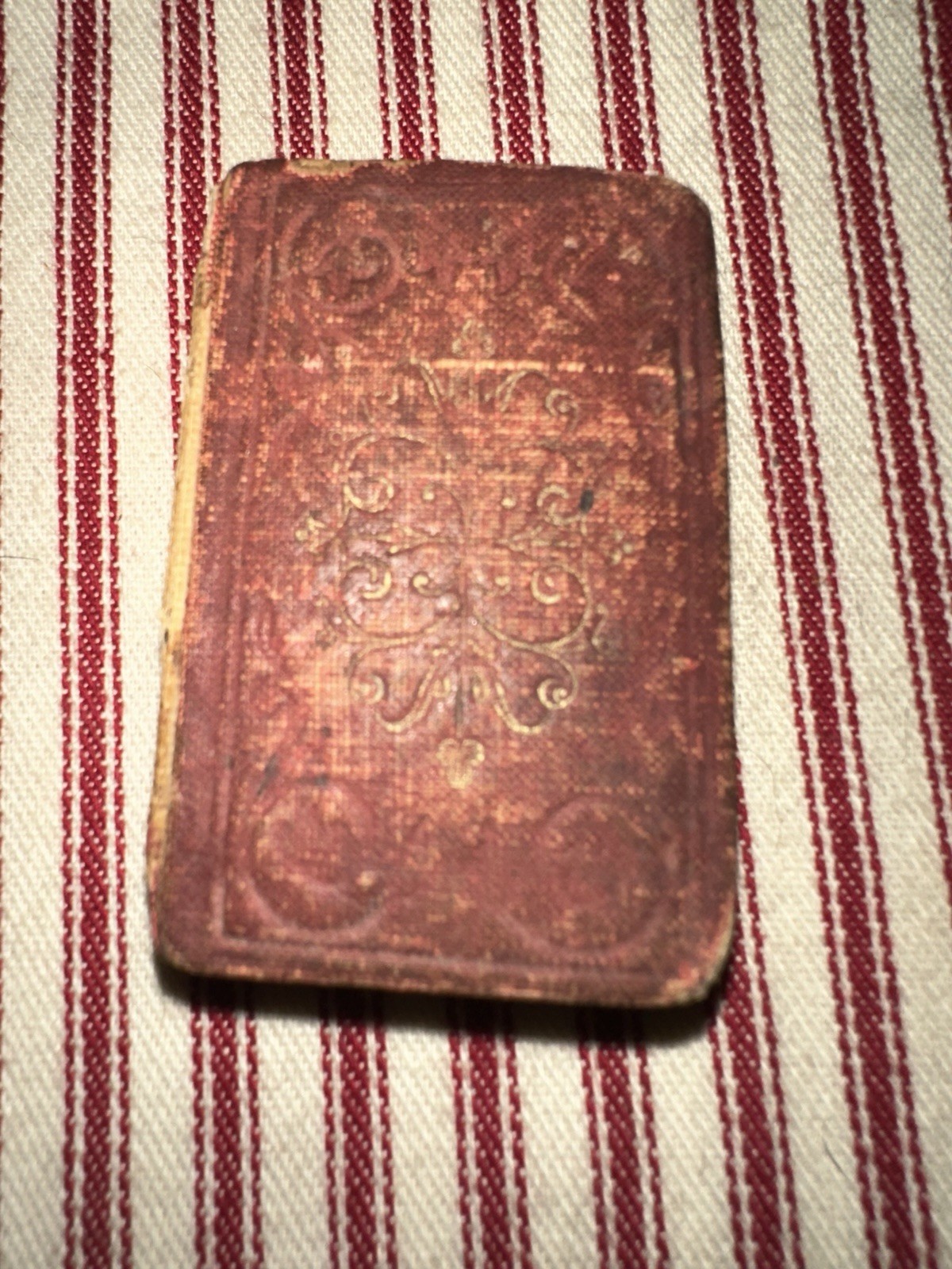 Antique Miniature Hardcover Book